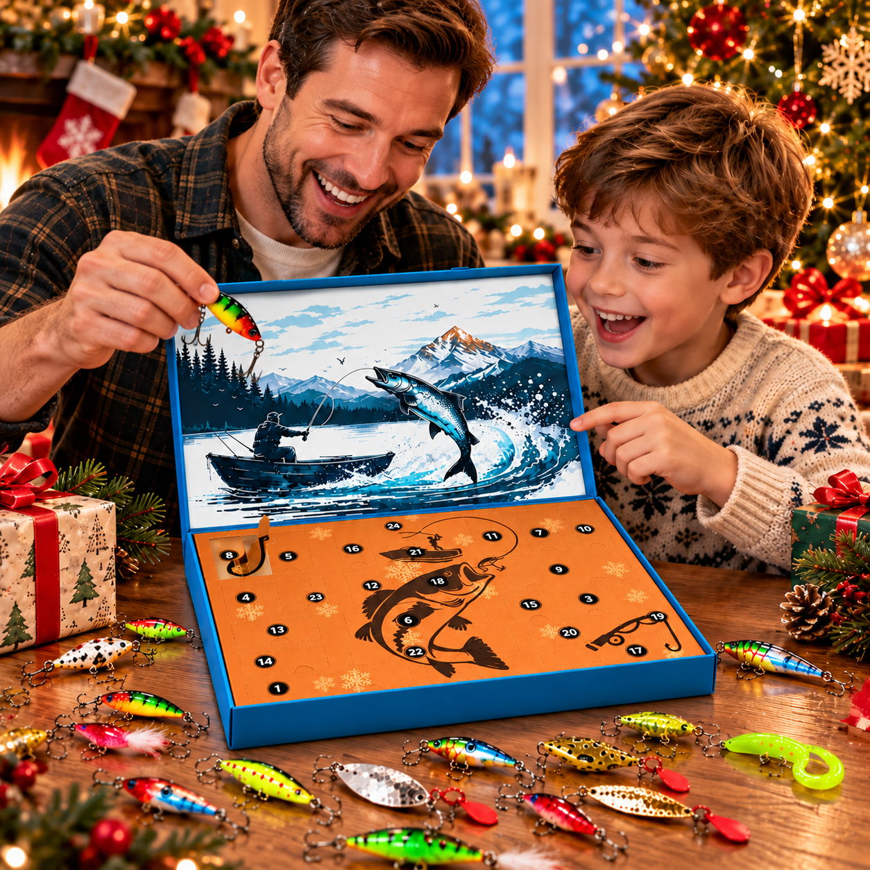 CatchNCount™ - Fishing Lure Advent Calendar