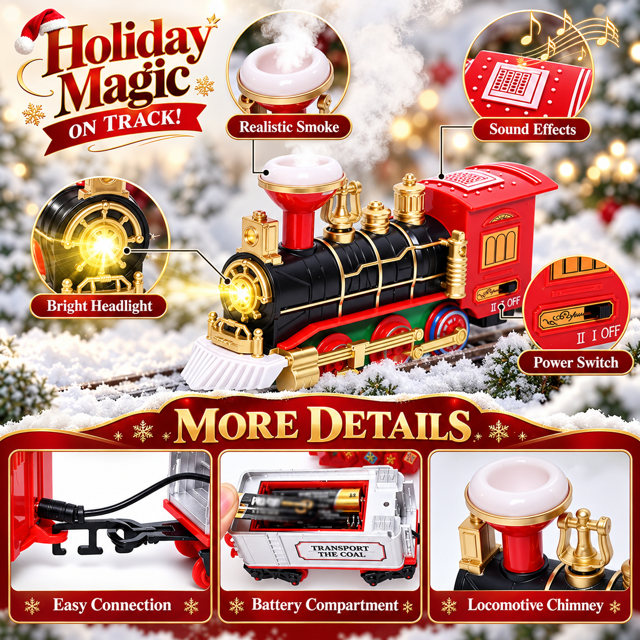 PineLine Express™ - Christmas Tree Train