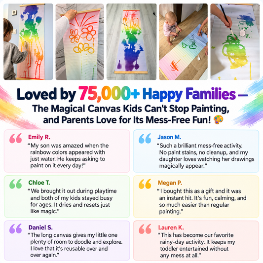 CleanCanvas™️ - Paint with water. No mess.