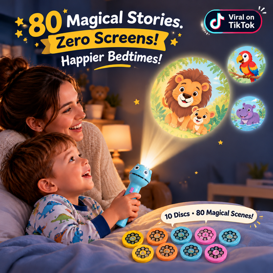 DreamBeam™ – The Magical Bedtime Story Projector.