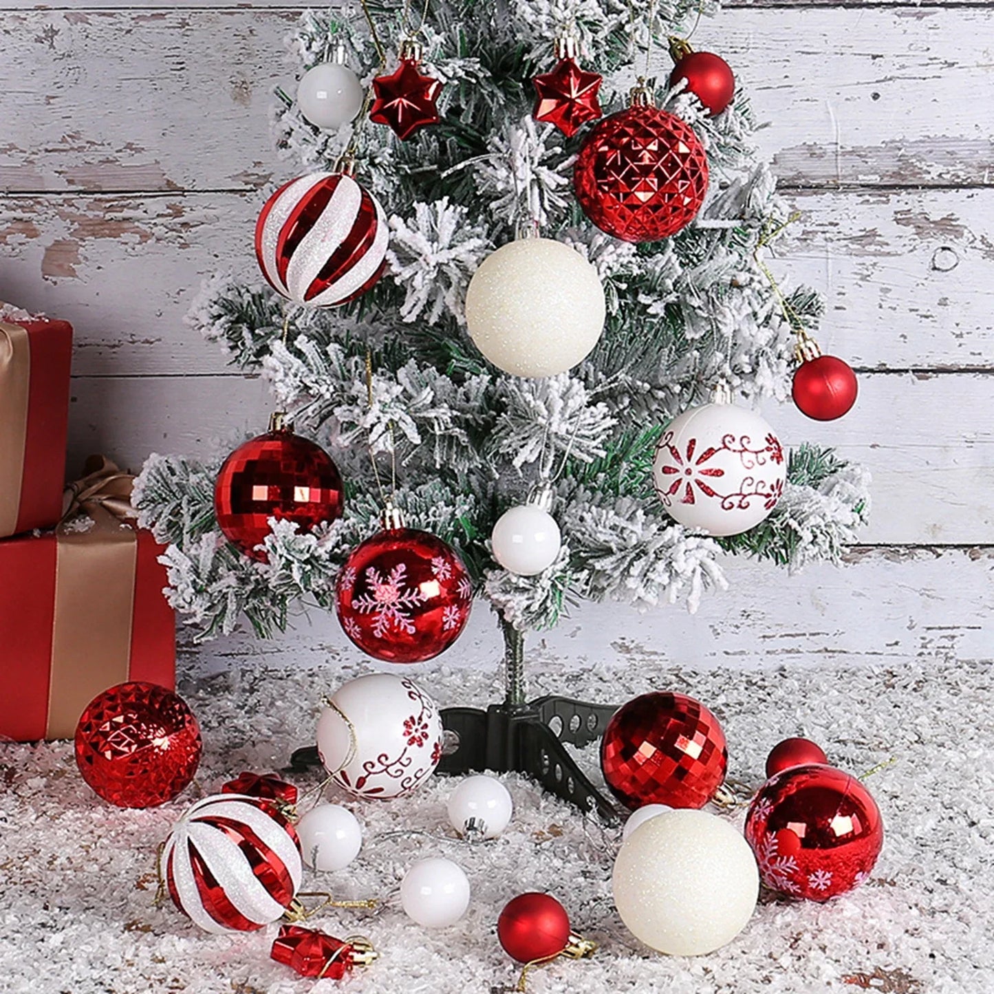 Shatterproof Christmas Ball Set (100 pcs)