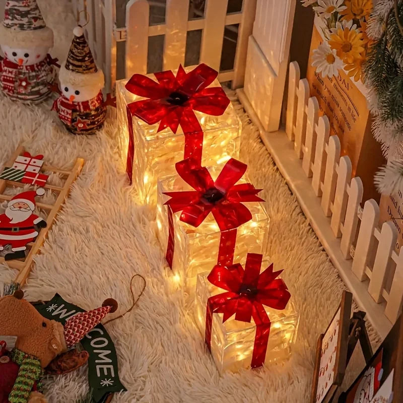 Light-up Gift Box Decor
