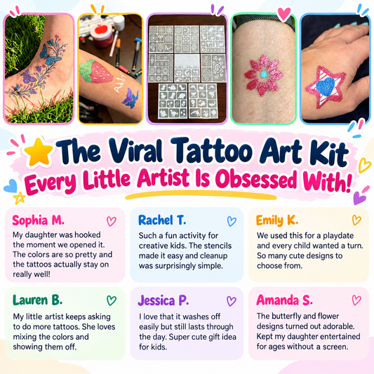 Tattoodle™ – Kids' Magical Temporary Tattoo Art Kit