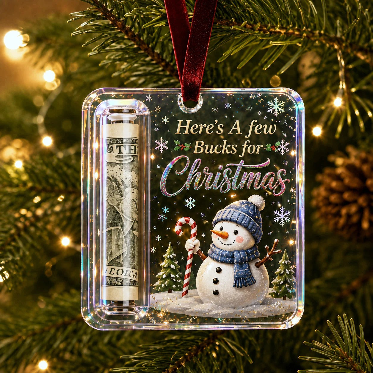 CashClaus™ Christmas Tree Bauble