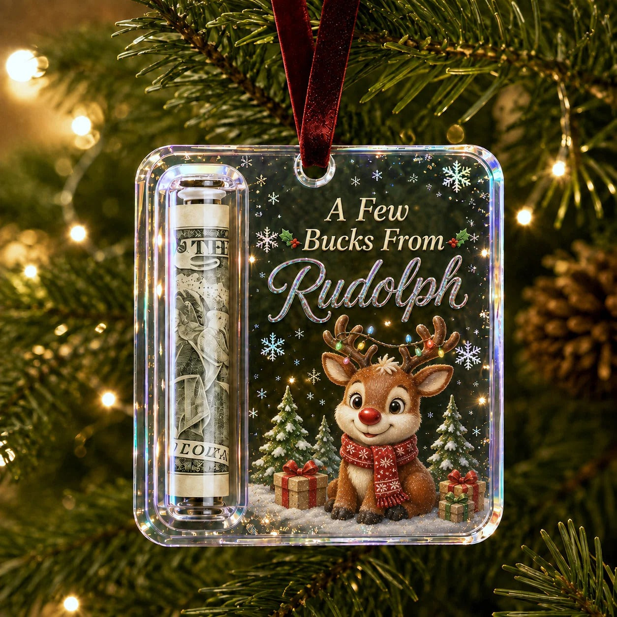 CashClaus™ Christmas Tree Bauble