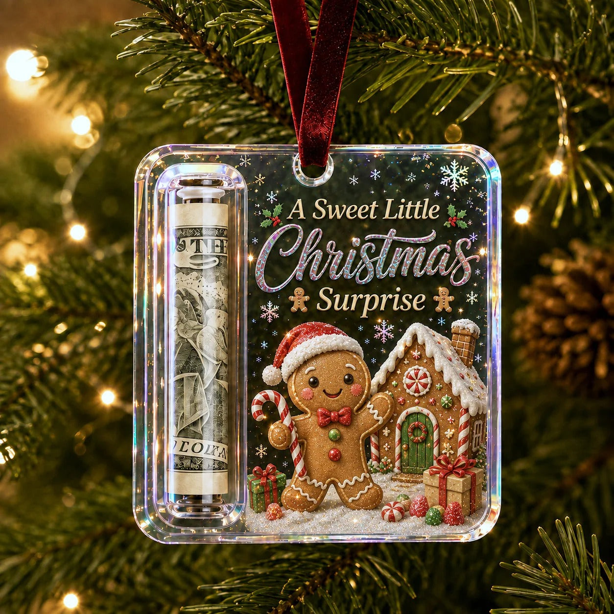 CashClaus™ Christmas Tree Bauble