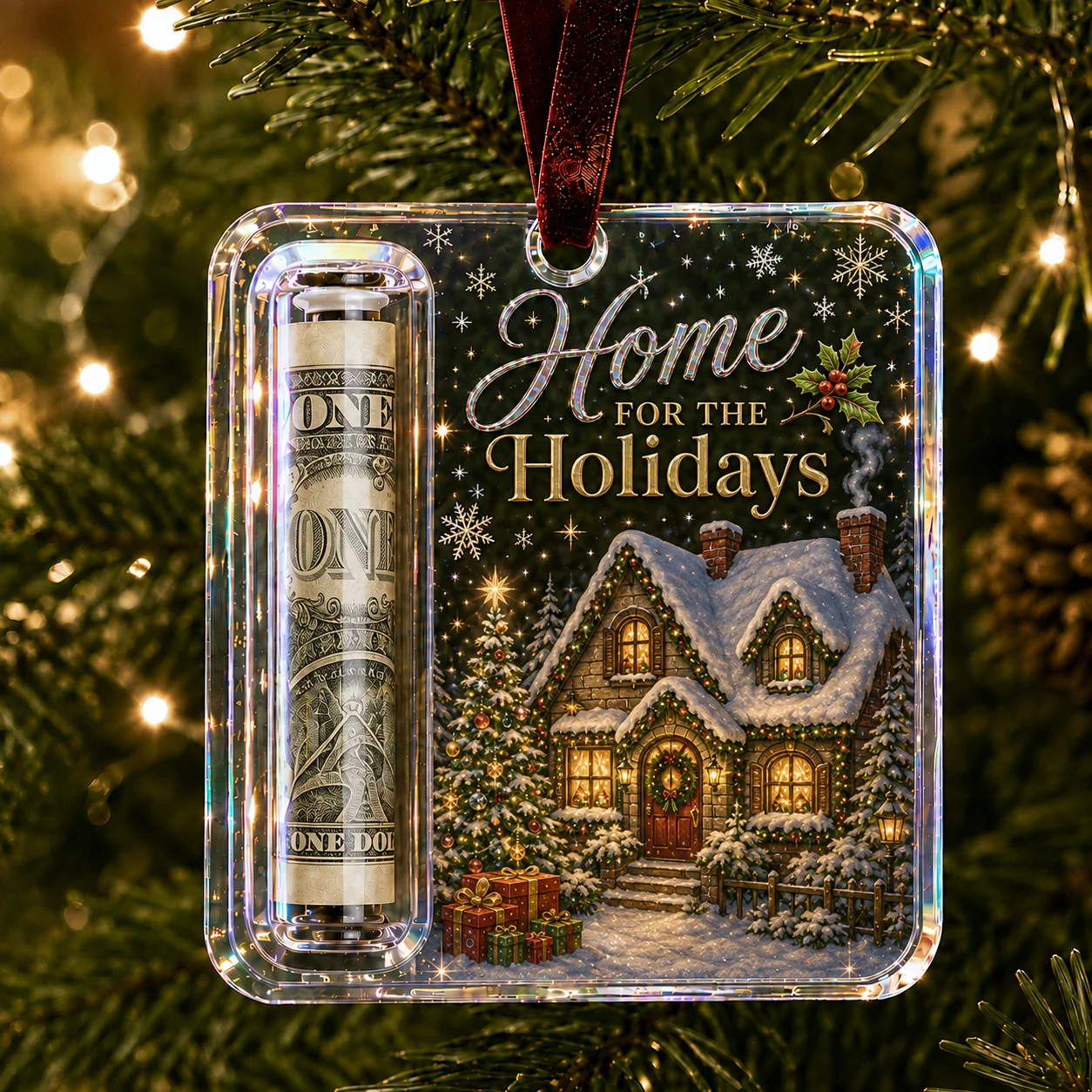 CashClaus™ Christmas Tree Bauble