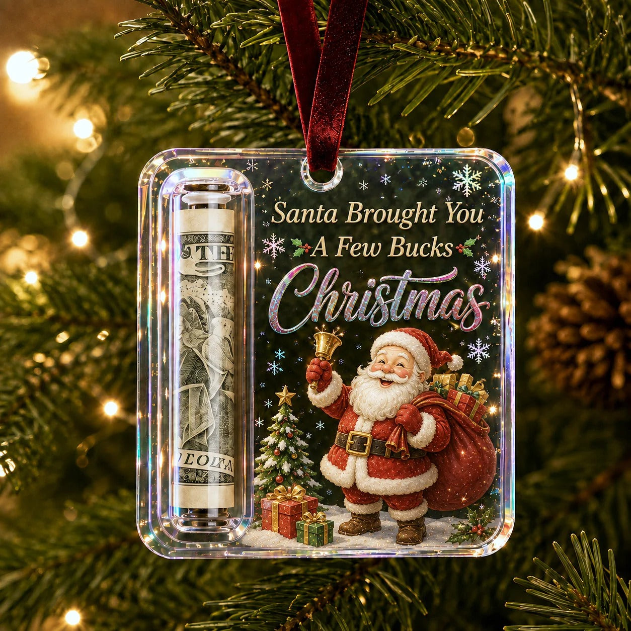CashClaus™ Christmas Tree Bauble