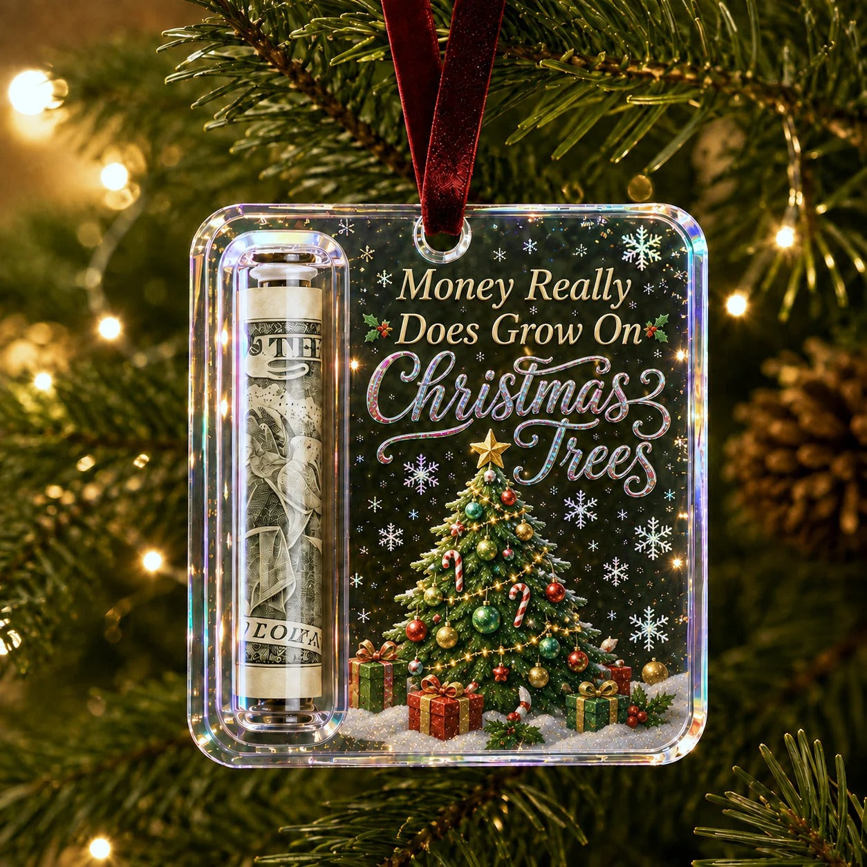 CashClaus™ Christmas Tree Bauble